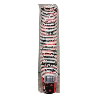 Best Pack Paper Cup 4oz 50pcs